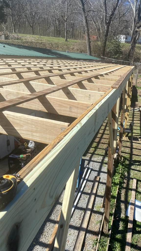 Framing project photo 4 completed by MTZ Construction and Remodeling LLC